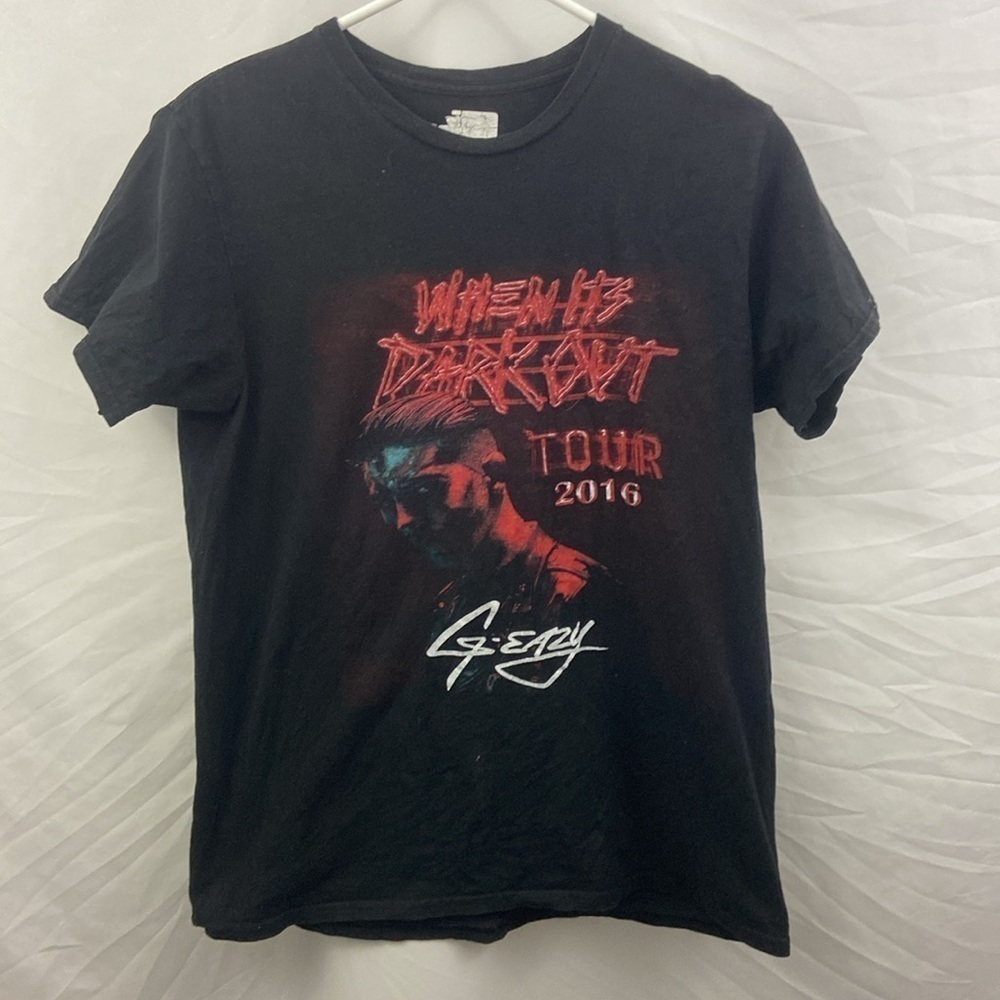 G-eazy - Men's When Its Dark Out World Tour Tee 2016 Concert A$SP Ferg - Picture 2 of 8